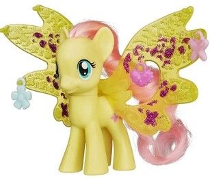 Hasbro B0358EU4 - My Little Pony Ponys mit Flügeln und Anhängern, SortiertGelb