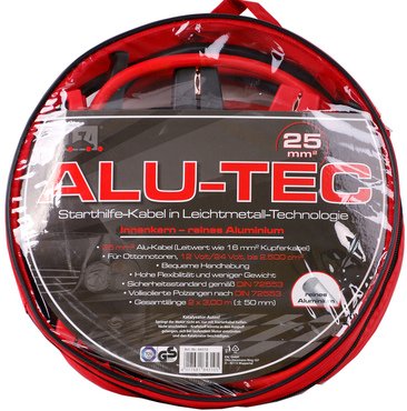 Alu-Tec Starthilfe-Kabel 2x 3m mit vollisolierten Polzangen online kaufen